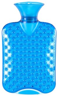 1000 ml Water gevulde PVC Helder Transparant Water Fles Zak Winter Handwarmer Thermische Pack donker blauw