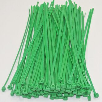 1000 Pcs 2X150mm 6 Inch Nylon Zip Kabelbinders Draad Tie Wraps Groen 18 Lbs Kabelbinder