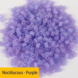 1000 Pcs 5 Mm 7 Kleur Lichtgevende Kralen Voor Kids Hama Kralen Lron Zekering Kralen Diy Puzzels kinderen Speelgoed Voor Puzzel Fluorescence paars