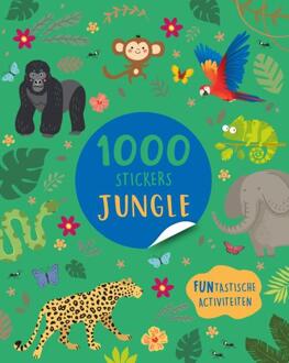 1000 stickers Jungle -  Claire Sipi (ISBN: 9789036646666)