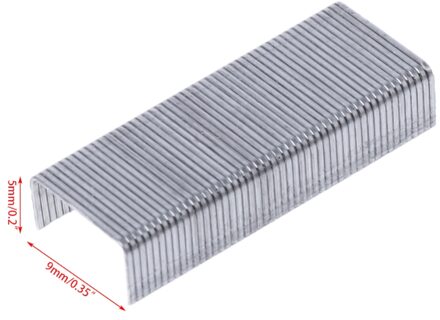 1000 Stks/doos Metalen Nietjes No.10 Binding Kantoor Schoolbenodigdheden Briefpapier Gereedschap