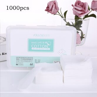 1000 Stks/pak Wattenschijfje Gezicht Wassen Make-Up Remover Wattenschijfje Huid Gezondheidszorg Wattenschijfje