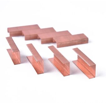 1000 Stks/partij Rose Gold Nietjes 24/6 Metalen Nietmachine Home School Stationaire Office Supply