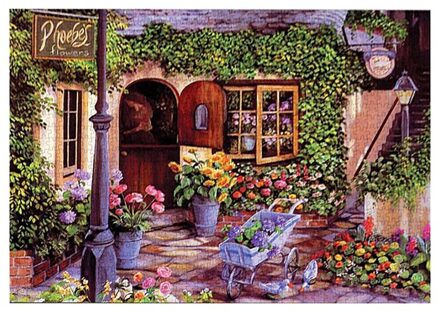 1000 Stuk Landschap Tuin Huis Puzzels Voor Volwassenen Kids, Elk Stuk Is Uniek, Fit Samen Perfect