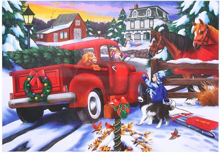 1000 Stuks/set Kerst Puzzel Kinderen Adult Xmas Sneeuwpop Puzzels Ouder-kind Speelgoed Jigsaw Intellectuele Ontwikkeling 03