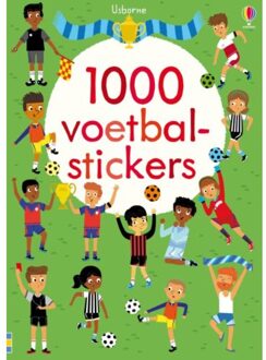 1000 Voetbalstickers - Boek Standaard Uitgeverij - Usborne Publisher (1474917682)