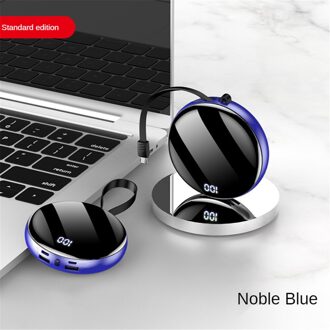 10000 Ma Mini Power Bank Reizen Essentieel Draagbare Batterij Voor Iphone Xiaomi Samsung Huawei Blauw