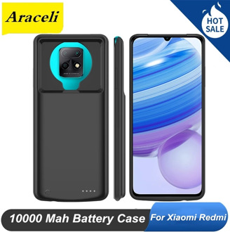 10000 Mah For Xiaomi Redmi Mi 10X 9 Pro 9T Pro CC9 SE 10 k20 k30 Note 8 Note 7 Pro Mix 3 Lite Battery Case Power Bank Charger