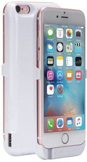 10000Mah Batterij Oplader Voor Iphone 5 S 5 Se Backup Externe Telefoon Power Bank Case Cover Voor Iphone 5SE 5C Batterij Opladen ivoor