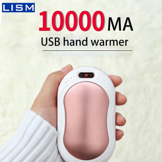 10000mAh Hand Warmer Multifunctional Portable Heater Emergency Power Led Electric Hand Warmer Handy Electric Heater Warm