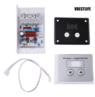 10000W Voltage Controller SCR Digitale Voltage Regulator Speed Control Dimmer Thermostaat AC 220V 80A