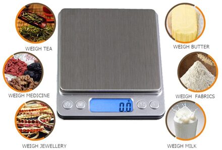 1000G X 0.1G Digital Pocket Scale Sieraden Gewicht Elektronische Weegschaal Draagbare Schaal Gewicht Keukenweegschaal Thuis Meten tool