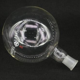 1000Ml 19/26 Joint Borosilicaatglas Fles Ronde Bodem Enkele Korte Hals Lab