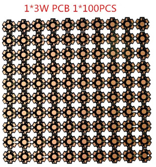 1000pcs 500pcs 100pcs 50pcs 20pcs LED 1W 3W 5W PCB High Power LED Heat Sink Aluminum 20MM Base Plate color white Blake