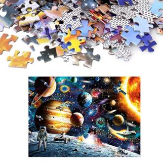 1000Pcs Dromerige Landschap Papier Puzzel Toevallig Volwassen Kinderen Intelligentie Speelgoed