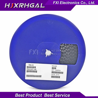 1000PCS L78L33ABUTR 3.3V .1A SOT-89 L78L33ABU 78L3 L78L33A 78L33 L78L33 78L33A