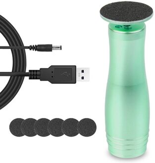 1000Rpm Elektrische Foot File Eelt Remover Foot Care Tool P9YD groen