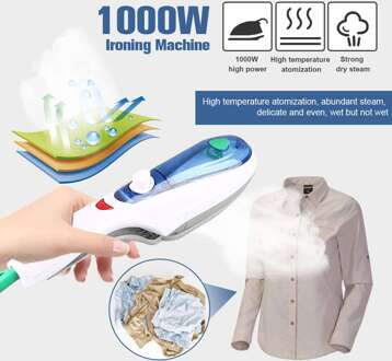 1000W Handheld Kledingstuk Steamer Irons Borstel Opvouwbare Draagbare Stoomstrijkijzers voor Reizen Huishouden Kleren Strijken Machine
