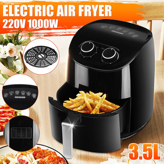 1000W Multifunction Air Fryer Chicken Oil free Healthy Food Fryer Pizza Cooker Kitchen Cooking Tools Electric Deep Air Fryer