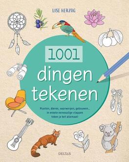 1001 Dingen Tekenen -  Lise Herzog (ISBN: 9789044767742)