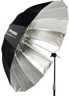100981 Paraplu Diep XL Zilver 165cm