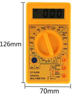 100A 150A Lcd-scherm Digitale Wattmeter Hoge Meter Rc Watt Meter Balance Batterij Balancer Tools geel