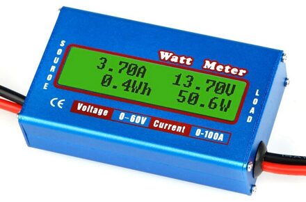 100A 60V Hoge Nauwkeurigheid Digitale Lcd Watt Tester Power Meter Analyzer Spanning Verbruik Prestaties Monitor
