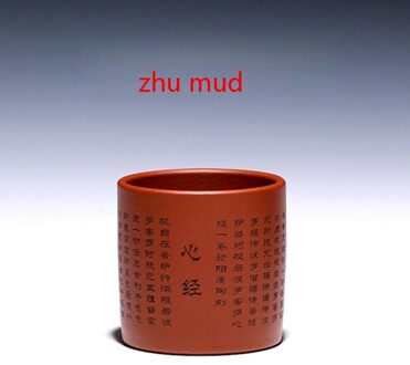 100cc Authentieke Yixing Paarse Klei Thee Kop Handgemaakte Art Woorden Patroon Meester Puer Tieguanyin Theekopje Voor Thuis Espresso Cup
