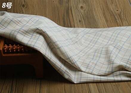 100Cm * 150Cm/Stuk, Elastische Retro Britse Plaid Doek, Kleding, Broek, Rokken, vesten, Decoratieve Stoffen, Diy Handgemaakte Materialen 3