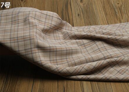 100Cm * 150Cm/Stuk, Elastische Retro Britse Plaid Doek, Kleding, Broek, Rokken, vesten, Decoratieve Stoffen, Diy Handgemaakte Materialen 6
