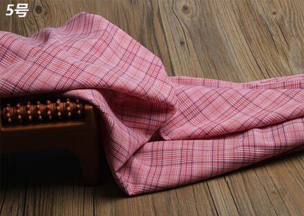 100Cm * 150Cm/Stuk, Elastische Retro Britse Plaid Doek, Kleding, Broek, Rokken, vesten, Decoratieve Stoffen, Diy Handgemaakte Materialen