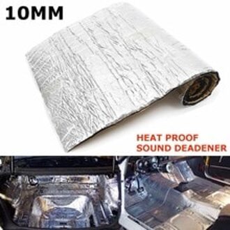 100Cm X 40Cm Beschikbaar Auto Warmte Deadener Isolatie 10Mm Geluiddichte Auto Thermische Isolatie Auto Accessoires rubber Mat