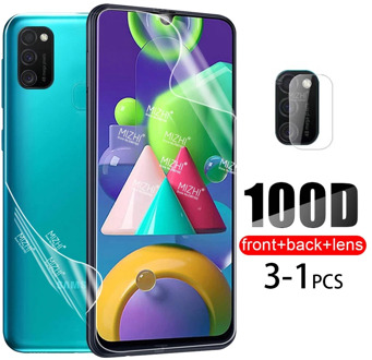 100D Hydrogel Film For Samsung Galaxy M21 A21s A51 A71 A31 M30S M31S Back Screen Protector For Samsung A 51 71 M 21 Camera Glass