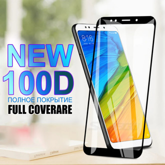 100D Tempered Glass For Xiaomi Redmi 5 Plus 5A Go 6 6A S2 7A Screen Protector Redmi Note 5 5A 6 Pro Safety Glass Protective Film