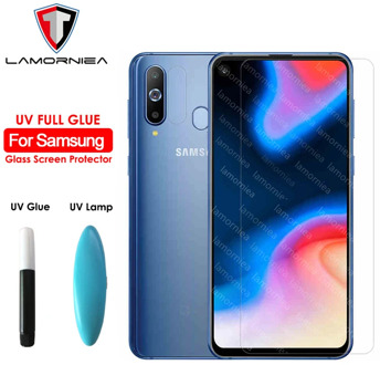 100D UV Full Glue Tempered Glass For Samsung Galaxy A30 A50 A10 Screen Protector For Samsung M10 M20 M30 M40 A40 A60 A70 A80 A90