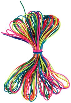 100ft/31 M Paracord 7 Strand Parachute Touw Regenboog Kleur 4 Mm Paracord Voor Camping Wandelen