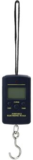 100G/40Kg Lcd Digitale Elektronische Bagage Schaal Draagbare Koffer Schaal Steel Reistas Weging Vis Haak Opknoping schaal Goud
