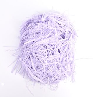 100G Macaron Pastel Versnipperd Crinkle Papier Regenboog Eenhoorn Kinderen Verjaardagsfeestje Decoratie Baby Shower Doop Huwelijk Paars