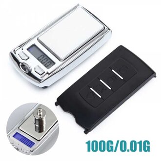 100G Mini Lcd Elektronische Digitale Pocket Schaal Sieraden Gold Weging Schaal Gram Balance Weegschalen Zoals Autosleutel