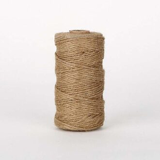100M 1Mm Dunne 2 Aandelen Touw, natuurlijke Jute Twine Cord Diy/Decoratieve Handgemaakte Accessoires Hennep Jute Touw Voor Papier Crafting