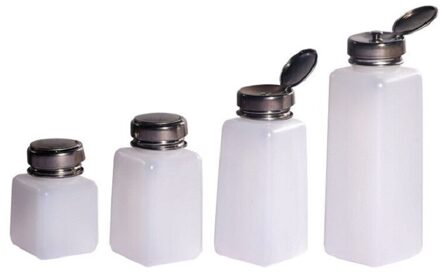100Ml/200Ml/250Ml Vloeibare Alcohol Druk Nagellak Remover Dispenser Cleaner Pompen Fles Make Up navulbare Fles Container 500ml