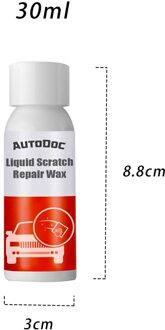 100Ml Auto Rasp Reparatie Jas Agent Auto Touch Up Pen Auto Care Rasp Clear Remover Verf Care Auto Herstellen vullen Verf Pen 30M