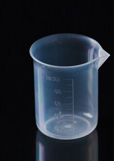 100Ml Clear Plastic Afgestudeerd Maatbeker Voor Bakken Beker Vloeibare Meten Jugcup Containers