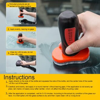 100Ml Glas Hydrofobe Coating Voorruit Auto Window Cleaning Achteruitkijkspiegel Waterdicht Anti Regen Agent Stainproof Styling