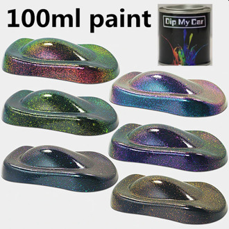 100ml liquid crystal chameleon special effect paint crystal change paint car color change metal paint super color paint