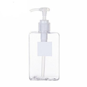 100Ml Zeep Fles Bruin Douchegel Hervulbare Flessen Badkamer Accessoires Shampoo Conditioner Lotions Druk Dispenser Fles WH