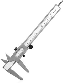 100Mm Lcd Digitale Elektronische Carbon Fiber Schuifmaat Gauge Micrometer Hoge Precisie Elektronische Schuifmaat 0-120mm zilver