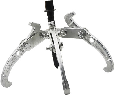 100mm Three Jaw Gear Puller 3 Legs Bearing Removal Tool For Removing Gear Sprocket Bearings Pulley Pulling Tool Leg Remover