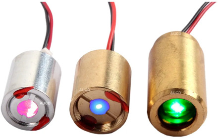 100mW Red 650nm Blue 450nm Green 50mW RGB Laser Module Diode Dot For DPSS Projecter Sight Positioning Security Light Mod Part