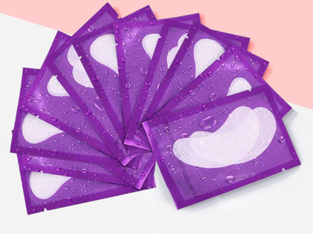 100pairs Eyelash Pads Paper Patches Grafting Eyelashes Under Eye Pads For Eyelash Extension Eye Gel Patch Tips Sticker